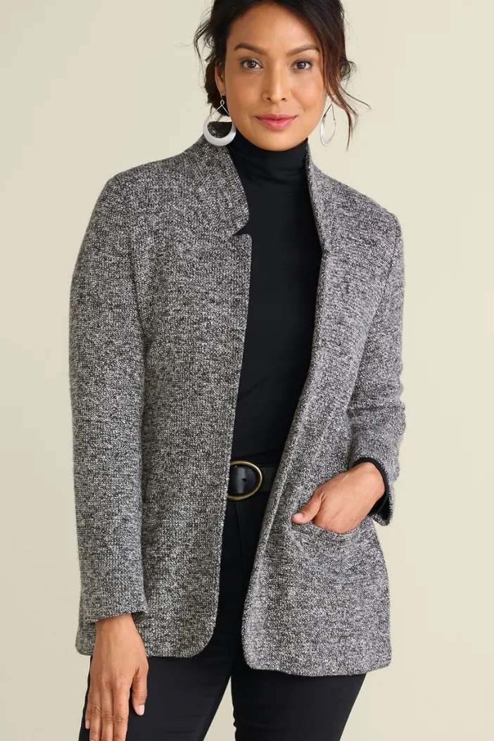 Soft Surroundings Jackets & Coats|St. James Jacket Charcoal