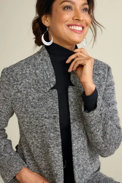 Soft Surroundings Jackets & Coats|St. James Jacket Charcoal