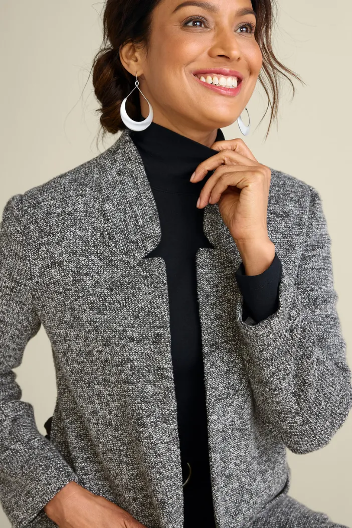Soft Surroundings Jackets & Coats|St. James Jacket Charcoal
