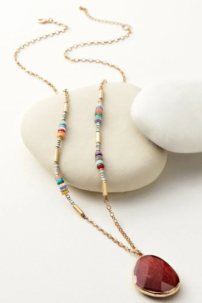 Soft Surroundings Jewelry|Necklaces|Suri Pendant Necklace GoldMulti