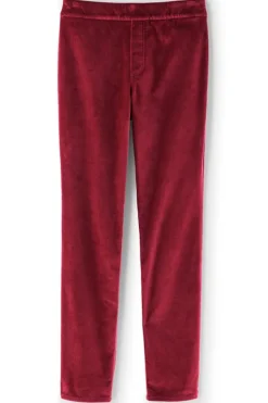 Soft Surroundings Pants|Sutton Velveteen Pull-On Slim Leg Pants