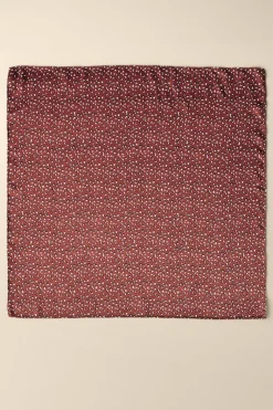 Soft Surroundings Scarves & Wraps|Sylvia Silk Square Scarf RustMulti