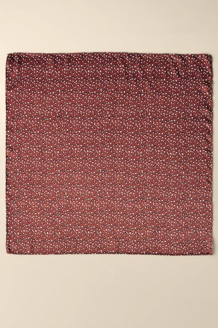Soft Surroundings Scarves & Wraps|Sylvia Silk Square Scarf RustMulti