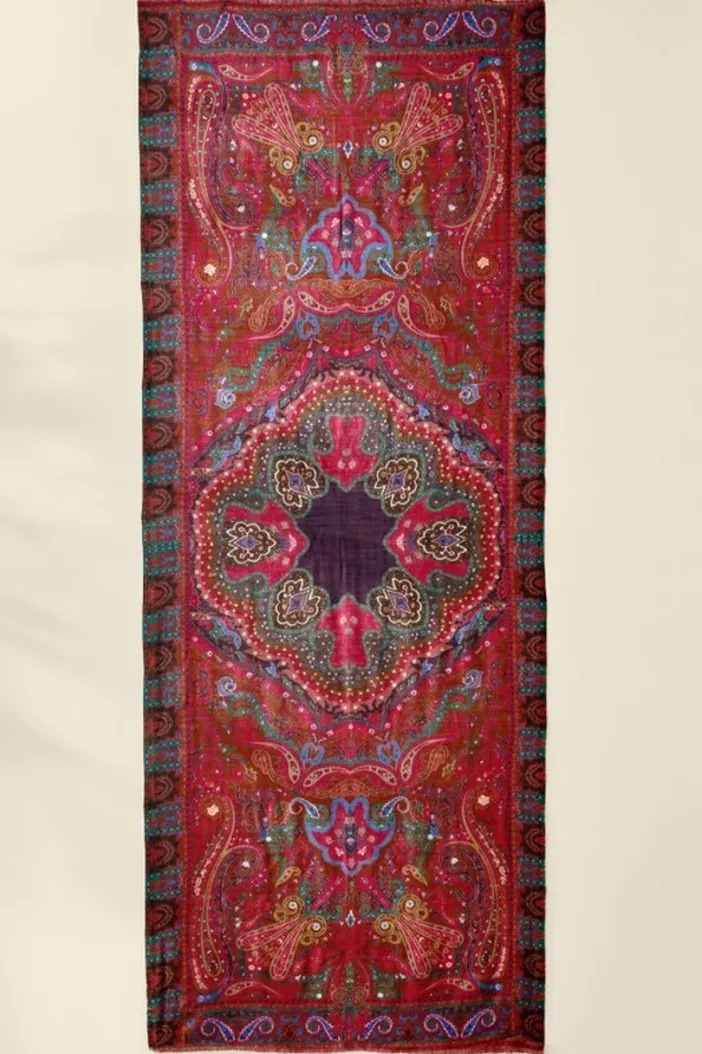 Soft Surroundings Scarves & Wraps|Tamara Paisley Scarf Multi