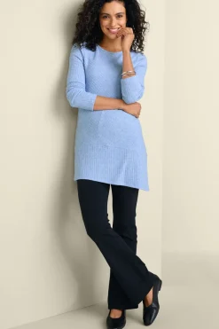 Soft Surroundings Tops|Textured Asymmetrical Tunic