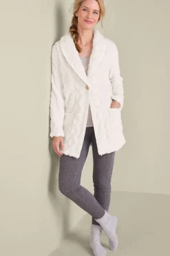 Soft Surroundings Sweaters & Cardigans|Sleepwear & Lounge|Textured Most Wonderful Cardi SugarSwizzle