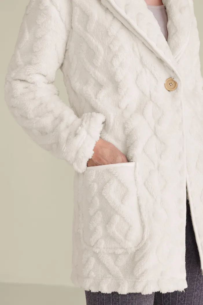 Soft Surroundings Sweaters & Cardigans|Sleepwear & Lounge|Textured Most Wonderful Cardi SugarSwizzle