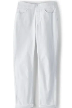 Soft Surroundings Jeans|The Ultimate Denim Pull-On Crop White