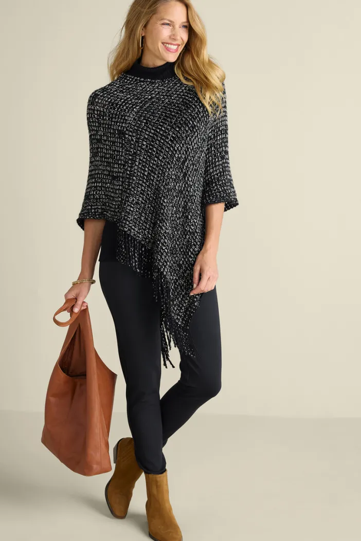 Soft Surroundings Toppers|Jackets & Coats|Touch Of Sparkle Poncho