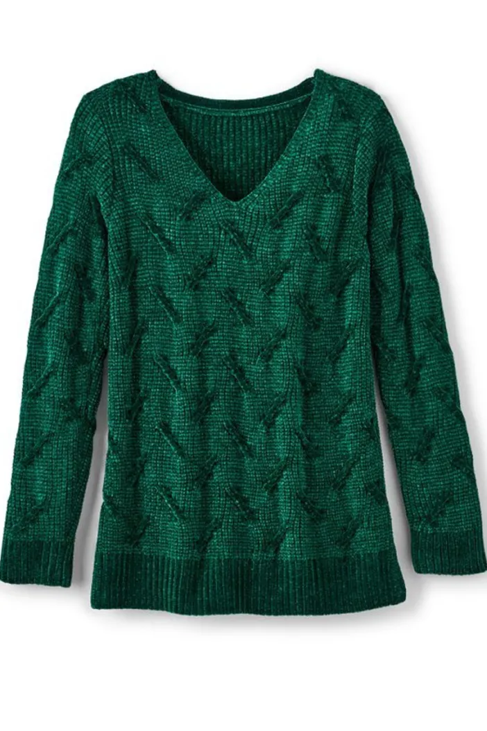 Soft Surroundings Tops|Sweaters & Cardigans|Trina Chenille Sweater
