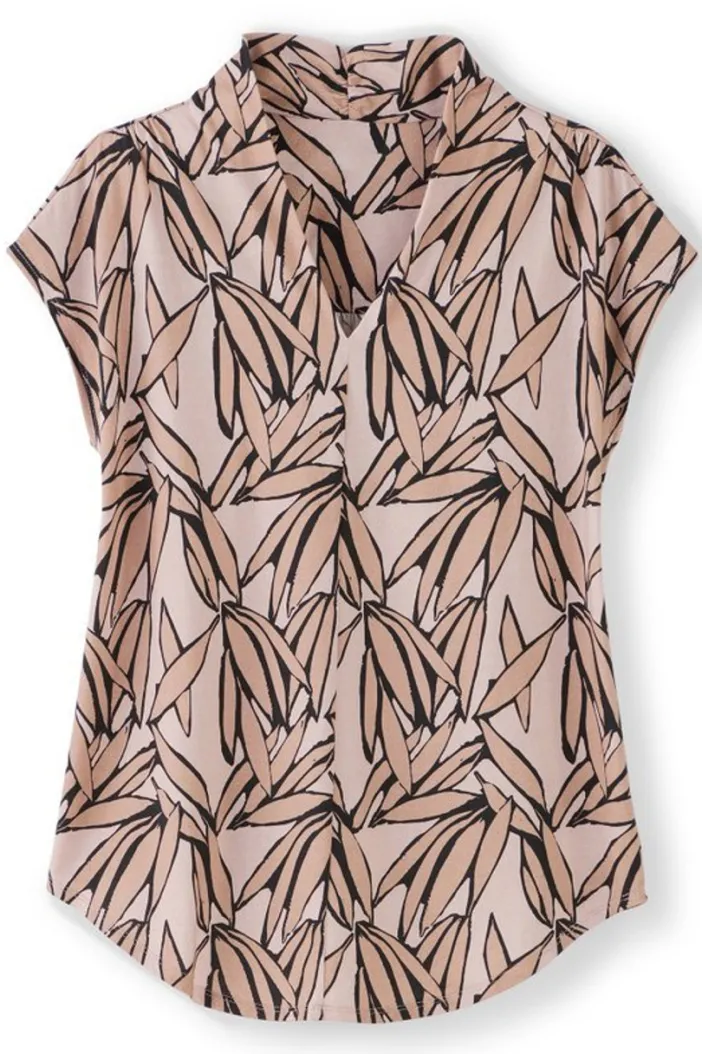 Soft Surroundings Tops|Twilight Luau Printed Tunic