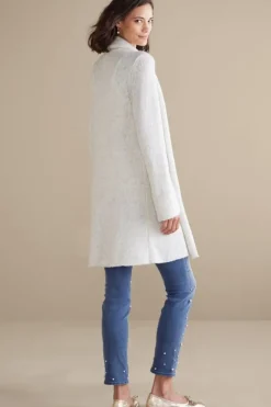 Soft Surroundings Jeans|Ultimate Denim Pearl Straight Leg Jeans IcyBlueWash
