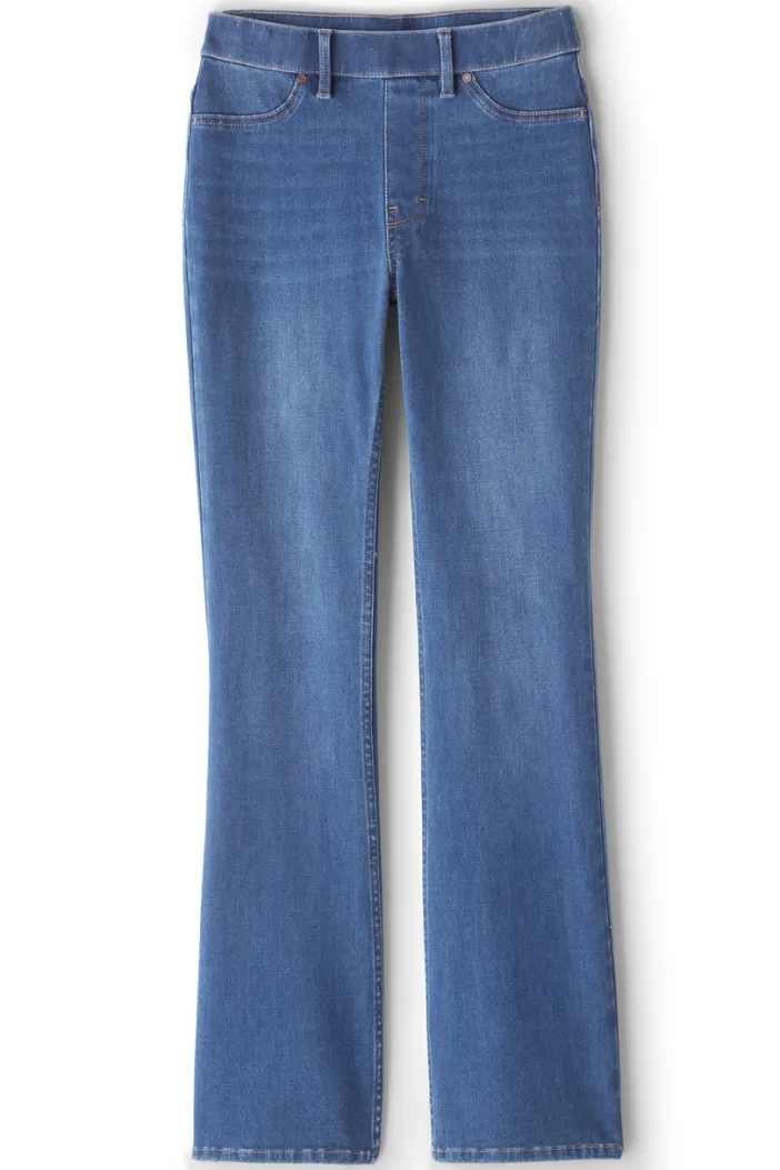 Soft Surroundings Jeans|Ultimate Denim Pull-On Bootcut Jeans