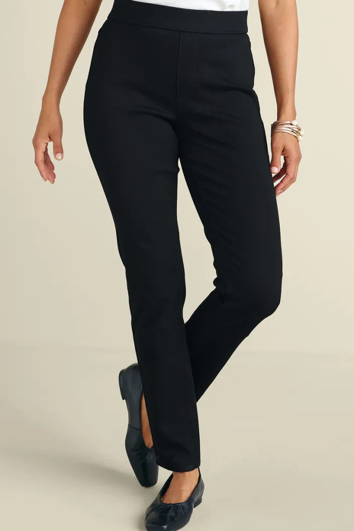 Soft Surroundings Jeans|Ultimate Denim Pull-On Slim Leg Jeans