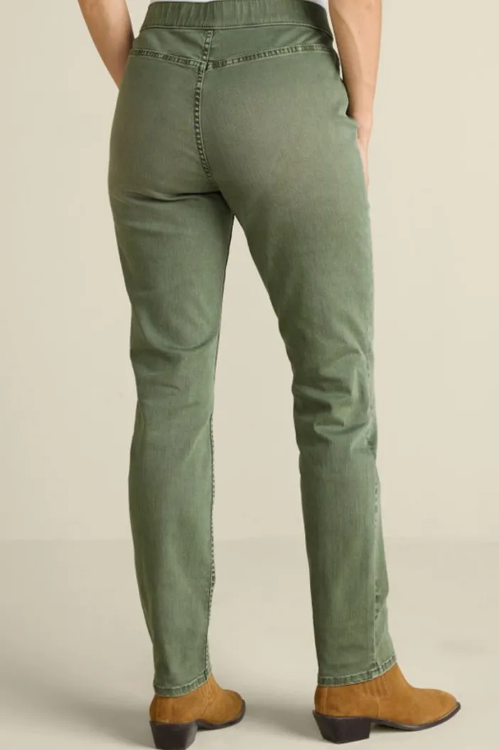 Soft Surroundings Jeans|Ultimate Denim Pull-On Slim Leg Jeans