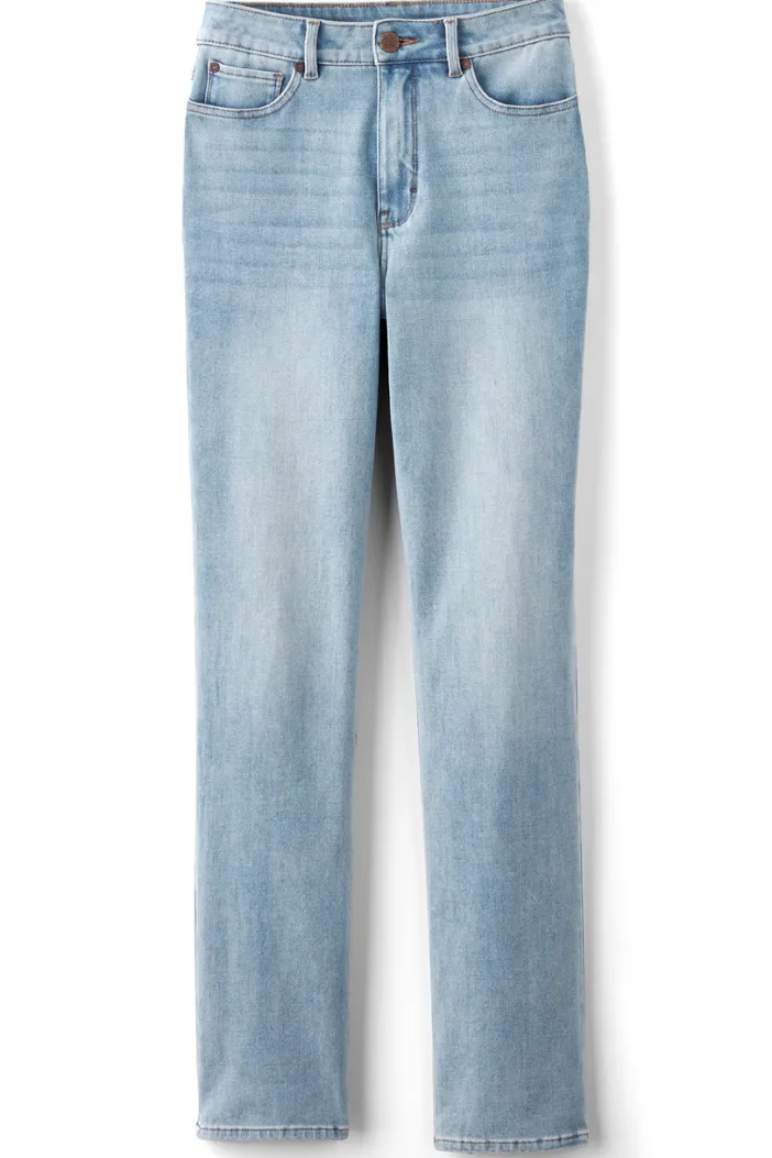 Soft Surroundings Jeans|Ultimate Denim Straight Leg Jeans