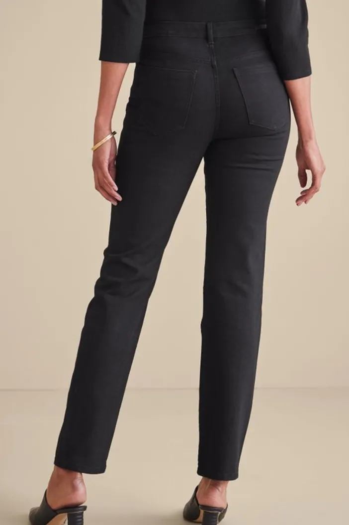 Soft Surroundings Jeans|Ultimate Denim Straight Leg Jeans