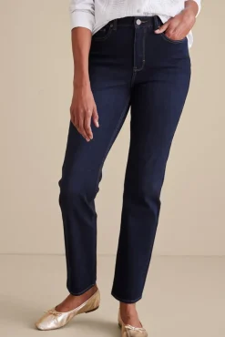 Soft Surroundings Jeans|Ultimate Denim Straight Leg Jeans