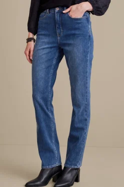 Soft Surroundings Jeans|Ultimate Denim Straight Leg Jeans