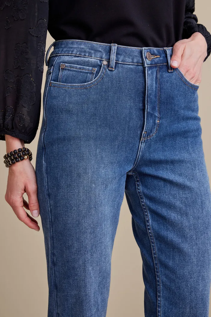 Soft Surroundings Jeans|Ultimate Denim Straight Leg Jeans