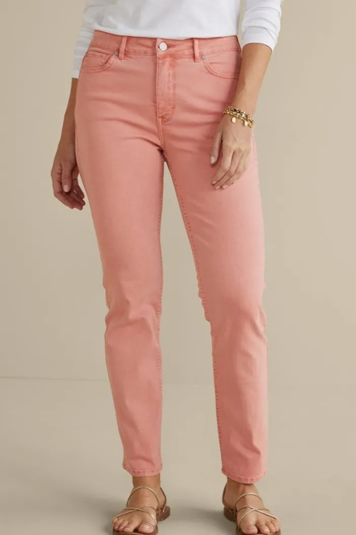 Soft Surroundings Jeans|Ultimate Denim Straight Leg Jeans