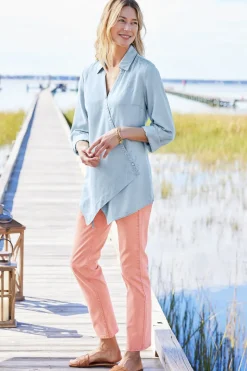 Soft Surroundings Jeans|Ultimate Denim Straight Leg Jeans