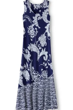 Soft Surroundings Dresses|Vaila Maxi Dress OceanAirScarf/AzoresDi