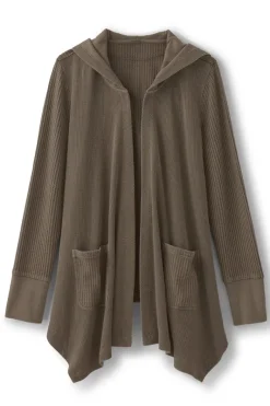 Soft Surroundings Toppers|Jackets & Coats|Vala Waffle Topper DustyOlive
