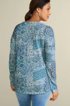 Soft Surroundings Tops|Sweaters & Cardigans|Valentina Zip Sweater