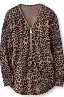 Soft Surroundings Tops|Sweaters & Cardigans|Valentina Zip Sweater