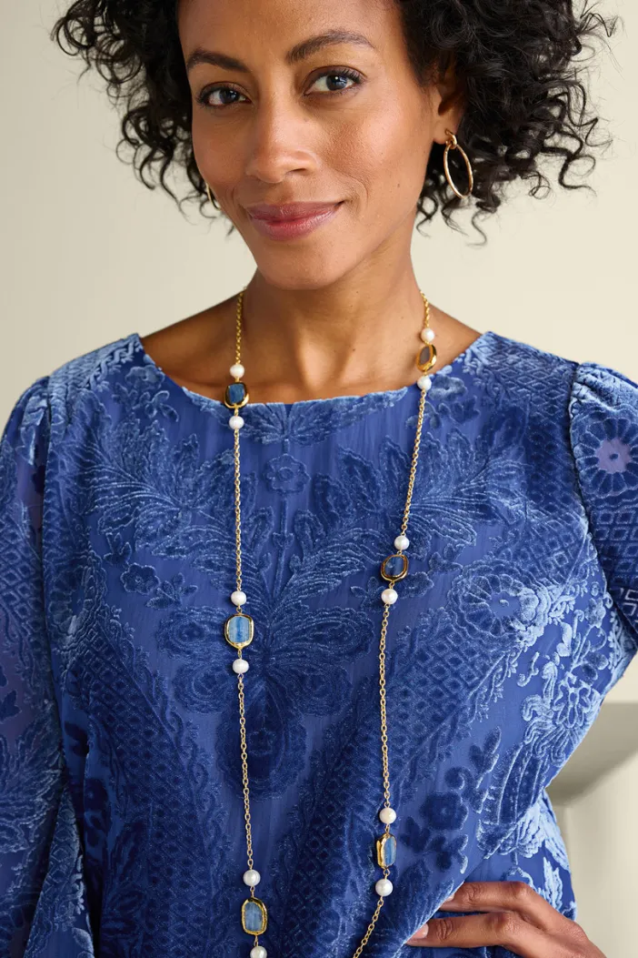 Soft Surroundings Tops|Vanetta Velvet Top