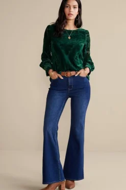 Soft Surroundings Tops|Vanetta Velvet Top
