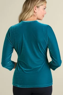 Soft Surroundings Tops|Velvet Alyssa Knit Top