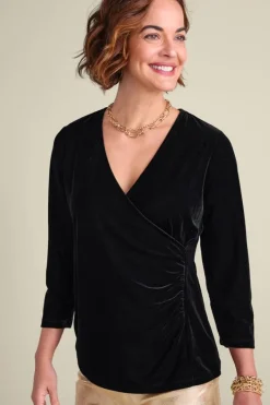 Soft Surroundings Tops|Velvet Alyssa Knit Top