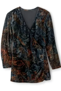 Soft Surroundings Tops|Velvet Alyssa Knit Top