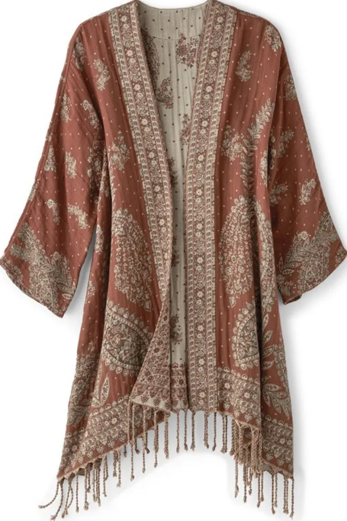 Soft Surroundings Toppers|Jackets & Coats|Versailles Jacquard Topper TapestryMulti