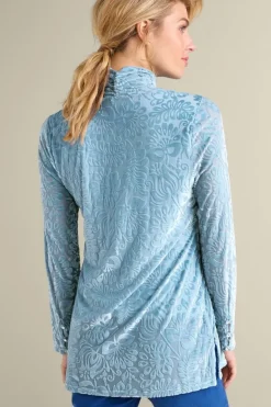 Soft Surroundings Tops|Walden Velvet Turtleneck