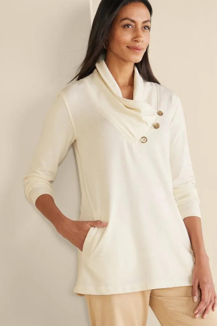 Soft Surroundings Tops|Tunics & Leggings|Westminster Tunic Sweatshirt