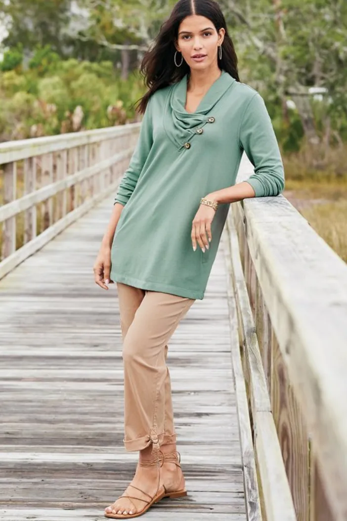 Soft Surroundings Tops|Tunics & Leggings|Westminster Tunic Sweatshirt