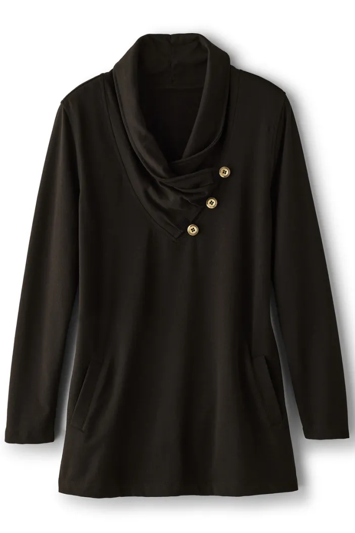 Soft Surroundings Tops|Tunics & Leggings|Westminster Tunic Sweatshirt