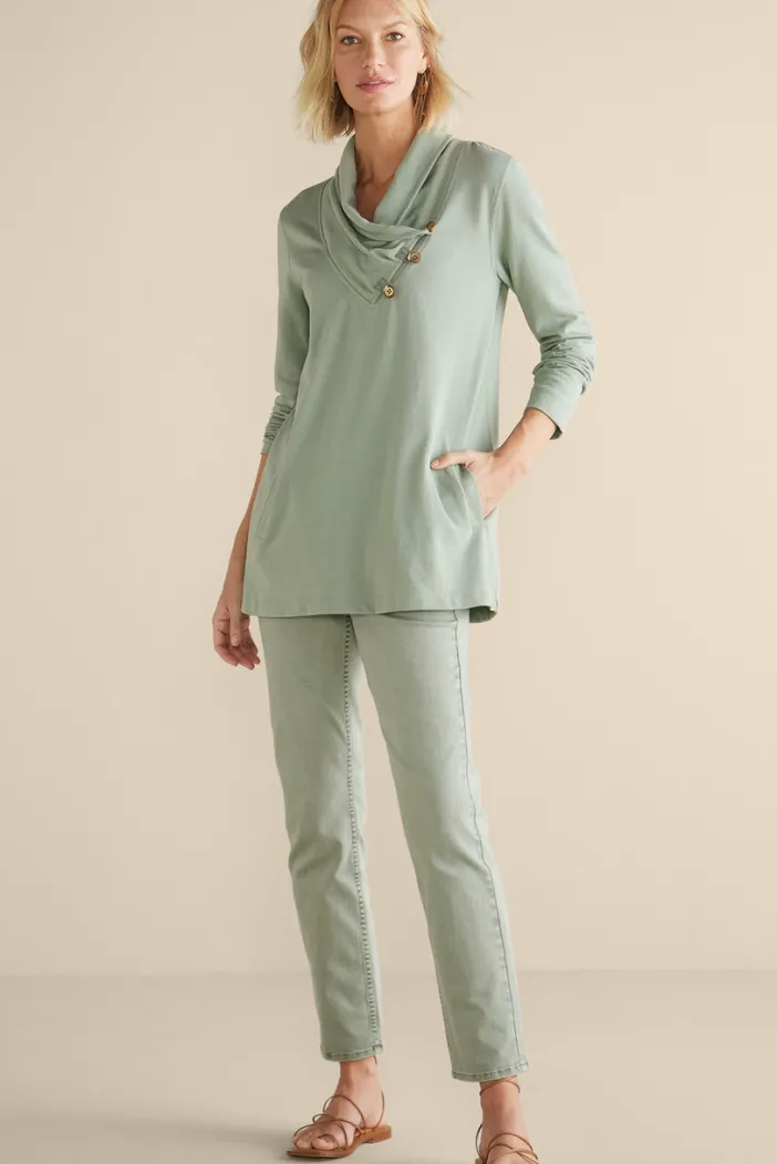 Soft Surroundings Tops|Tunics & Leggings|Westminster Tunic Sweatshirt