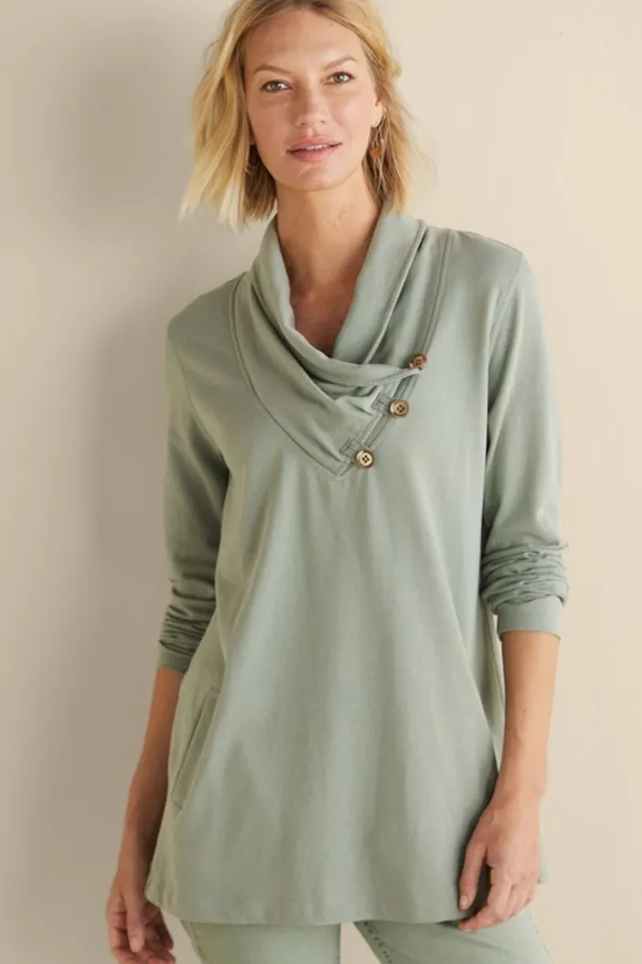 Soft Surroundings Tops|Tunics & Leggings|Westminster Tunic Sweatshirt