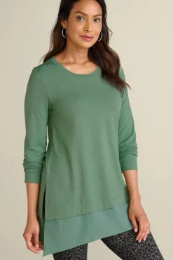 Soft Surroundings Tops|Willa Layered Tunic