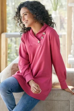 Soft Surroundings Tops|Winifred Pullover Cinnamon