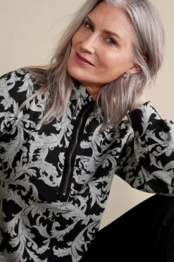 Soft Surroundings Tops|Winona Pullover NeutralScroll