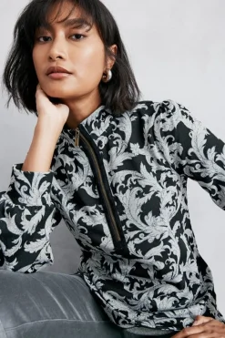 Soft Surroundings Tops|Winona Pullover NeutralScroll