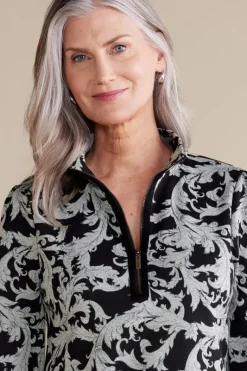 Soft Surroundings Tops|Winona Pullover NeutralScroll