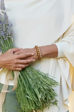 Soft Surroundings Jewelry|Bracelets|Wren Stretch Bracelet Set Brown/Gold