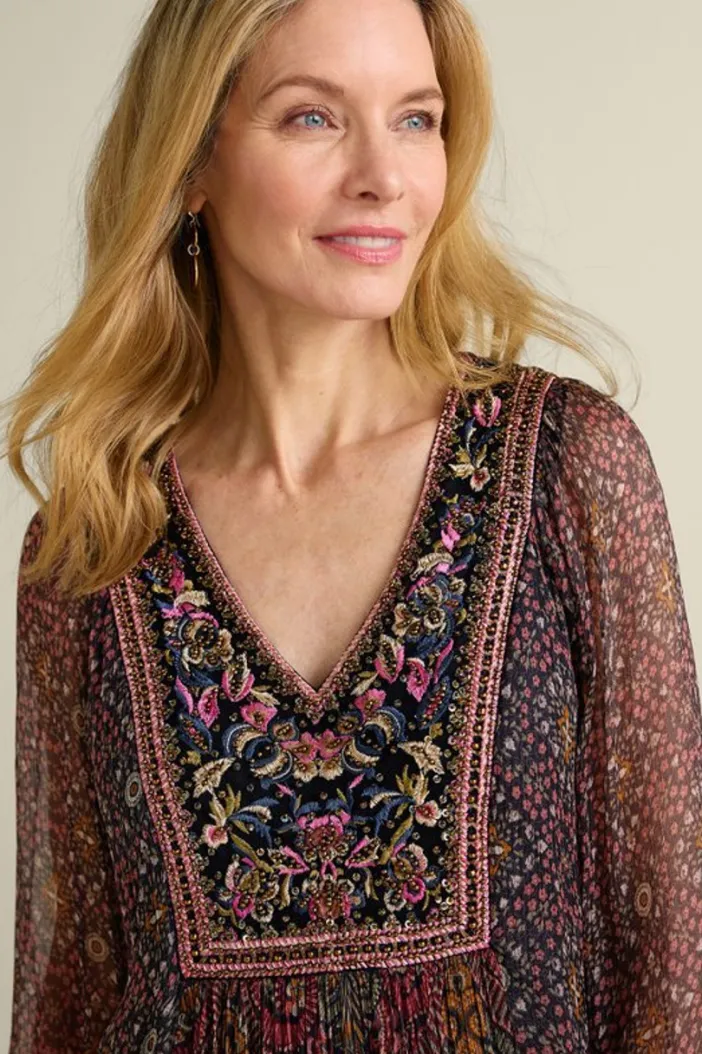 Soft Surroundings Dresses|Zellige Maxi Dress TuscanMedallion