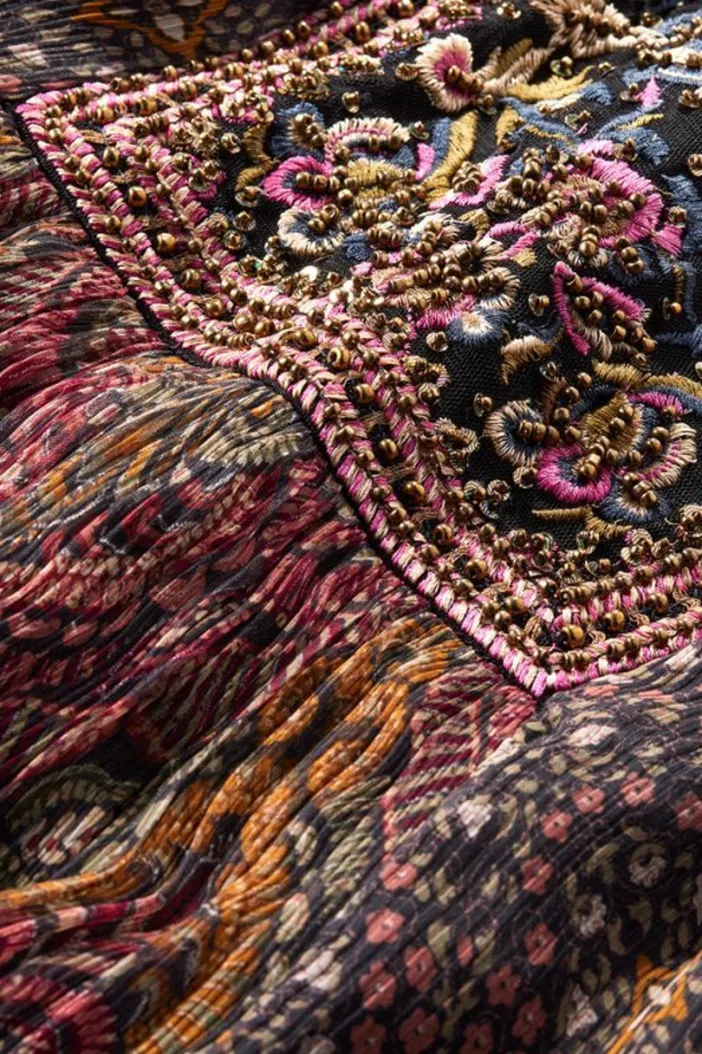 Soft Surroundings Dresses|Zellige Maxi Dress TuscanMedallion